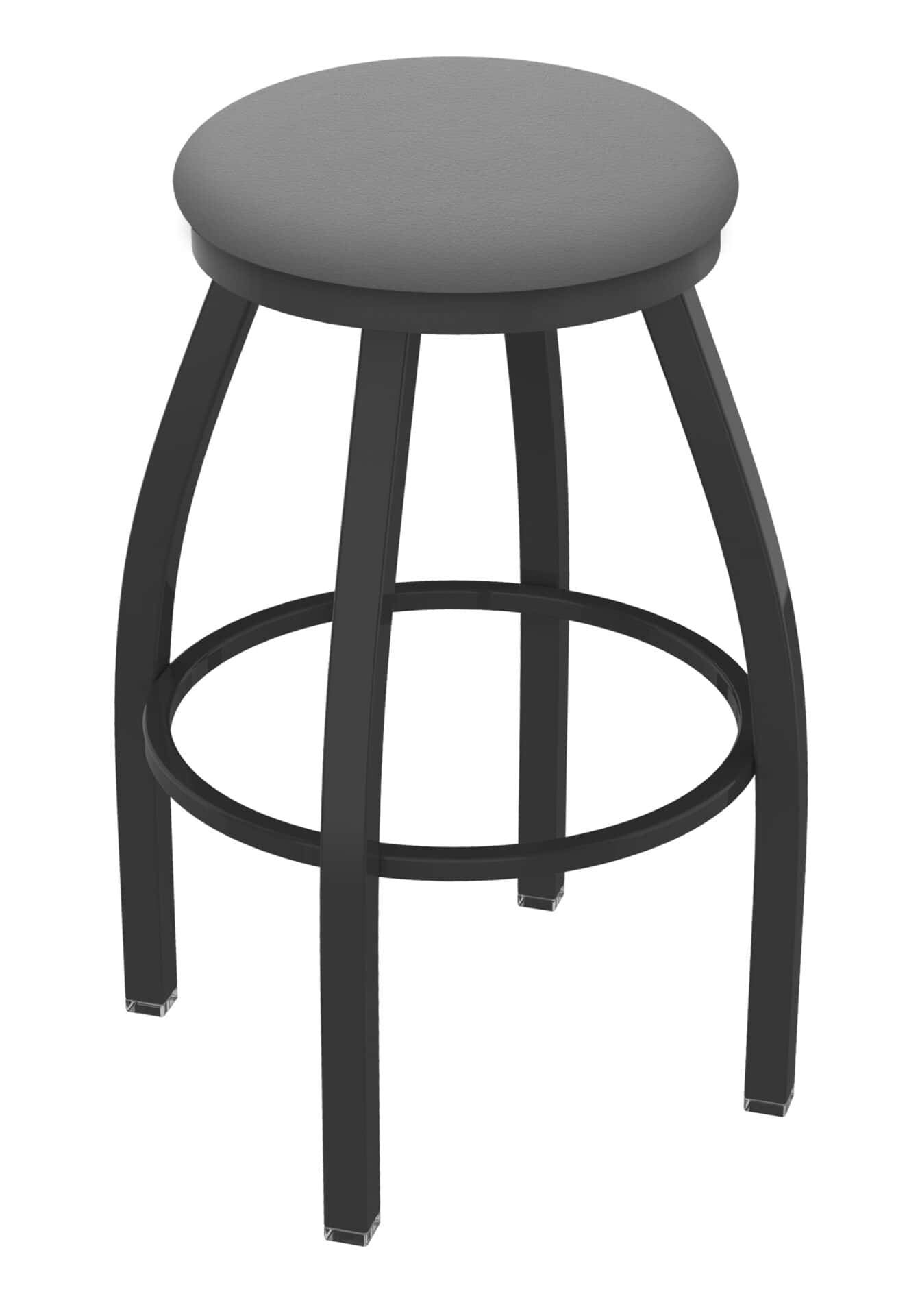 Misha 25-Inch Backless Counter Stool with Pewter Finish and Canter Folkstone Grey Seat 1 Misha 25-Inch Backless Counter Stool with Pewter Finish and Canter Folkstone Grey Seat