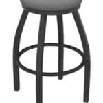 Misha 25-Inch Backless Counter Stool with Pewter Finish and Canter Folkstone Grey Seat 4 Misha 25-Inch Backless Counter Stool with Pewter Finish and Canter Folkstone Grey Seat