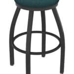 Misha 25-Inch Backless Counter Stool with Pewter Finish and Graph Tidal Seat 4 Misha 25-Inch Backless Counter Stool with Pewter Finish and Graph Tidal Seat