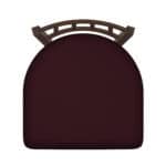 Contessa 36-Inch Extra-Tall Bar Stool with Bronze Finish and Canter Bordeaux Seat 6 Contessa 36-Inch Extra-Tall Bar Stool with Bronze Finish and Canter Bordeaux Seat