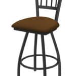 Contessa 30-Inch Bar Stool with Pewter Finish and Canter Thatch Seat 5 Contessa 30-Inch Bar Stool with Pewter Finish and Canter Thatch Seat