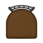 Contessa 30-Inch Bar Stool with Pewter Finish and Canter Thatch Seat 6 Contessa 30-Inch Bar Stool with Pewter Finish and Canter Thatch Seat