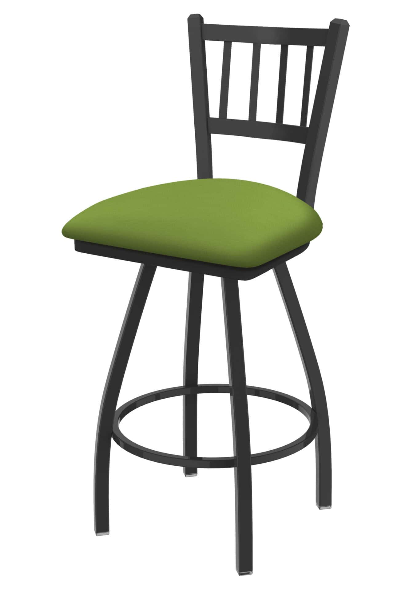 Contessa 36-Inch Extra-Tall Bar Stool with Pewter Finish and Canter Kiwi Green Seat 1 Contessa 36-Inch Extra-Tall Bar Stool with Pewter Finish and Canter Kiwi Green Seat