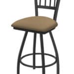 Contessa 36-Inch Extra-Tall Bar Stool with Pewter Finish and Canter Sand Seat 5 Contessa 36-Inch Extra-Tall Bar Stool with Pewter Finish and Canter Sand Seat