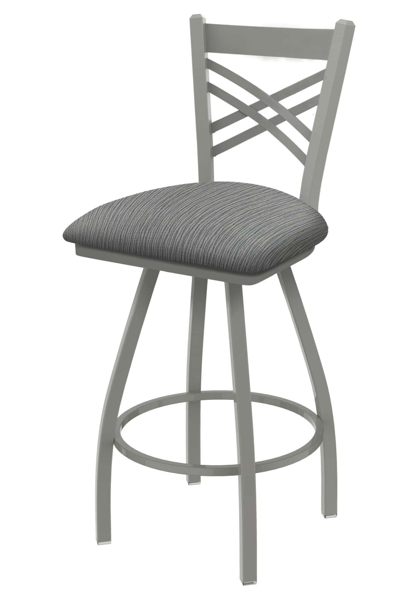Catalina 36-Inch Extra-Tall Bar Stool with Anodized Nickel Finish and Graph Alpine Seat 1 Catalina 36-Inch Extra-Tall Bar Stool with Anodized Nickel Finish and Graph Alpine Seat
