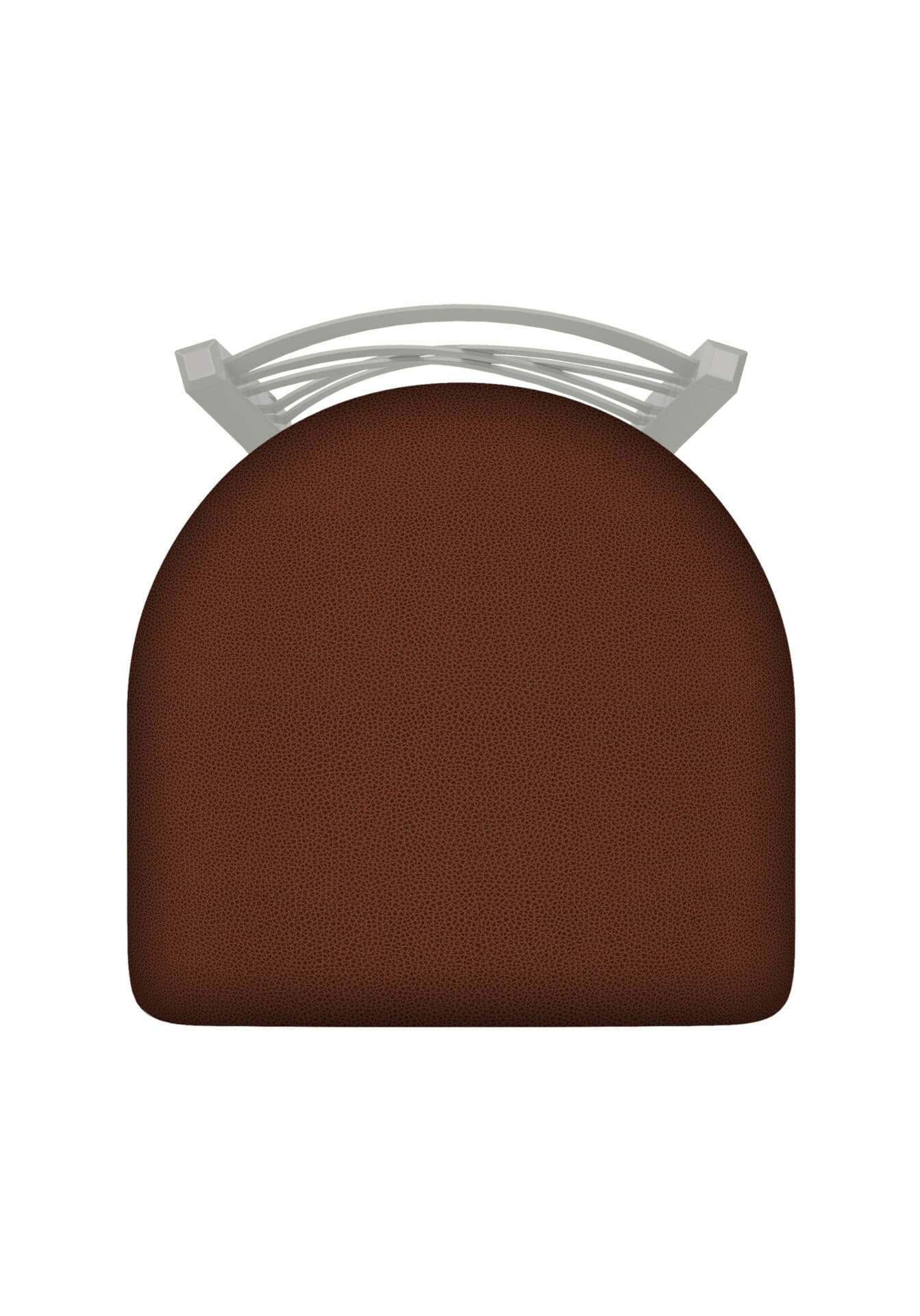 Catalina 36-Inch Extra-Tall Bar Stool with Anodized Nickel Finish and Rein Adobe Seat 2 Catalina 36-Inch Extra-Tall Bar Stool with Anodized Nickel Finish and Rein Adobe Seat - Image 2
