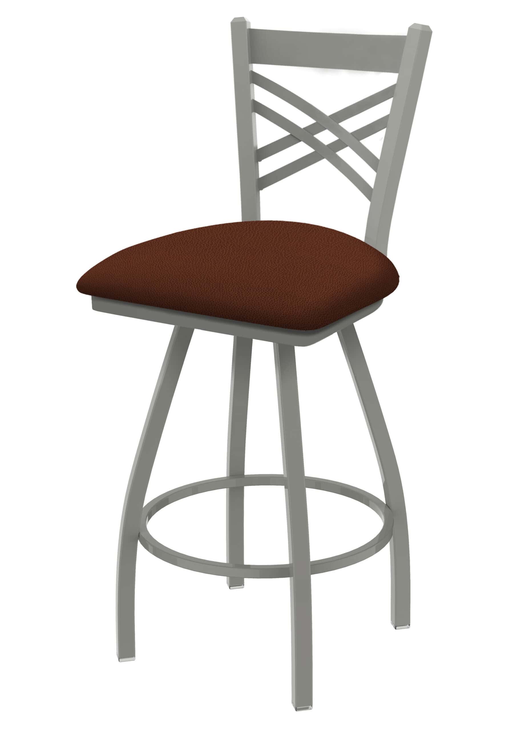 Catalina 36-Inch Extra-Tall Bar Stool with Anodized Nickel Finish and Rein Adobe Seat 5 Catalina 36-Inch Extra-Tall Bar Stool with Anodized Nickel Finish and Rein Adobe Seat