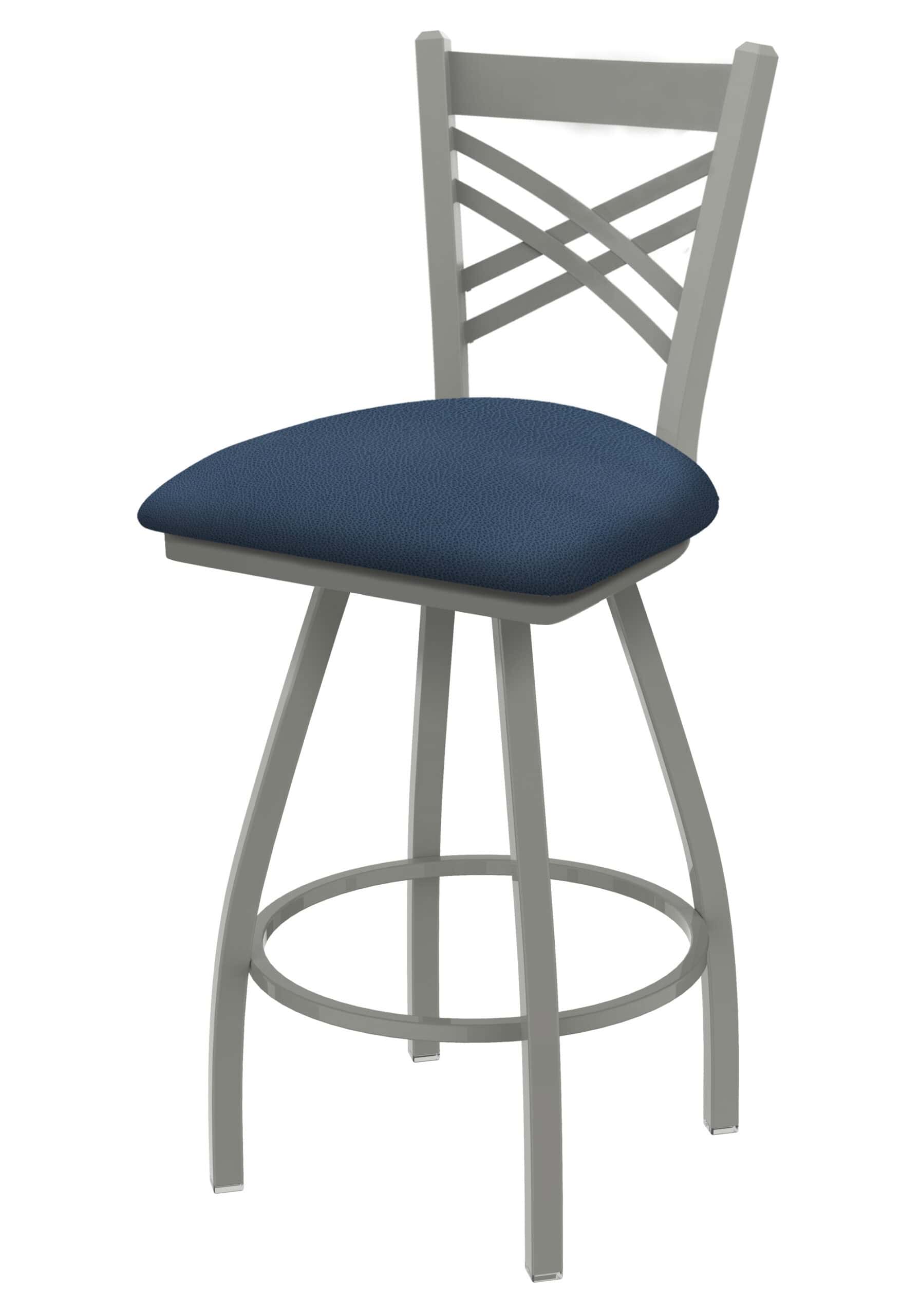 Catalina 36-Inch Extra-Tall Bar Stool with Anodized Nickel Finish and Rein Bay Seat 5 Catalina 36-Inch Extra-Tall Bar Stool with Anodized Nickel Finish and Rein Bay Seat