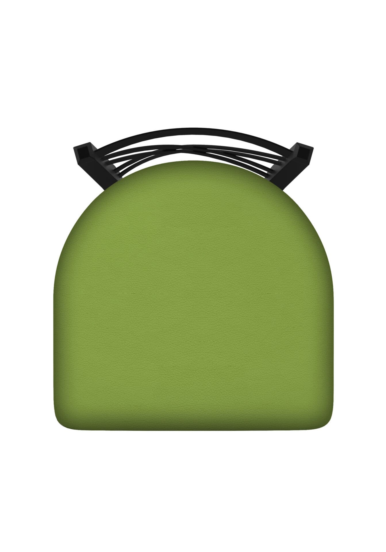 Catalina 36-Inch Extra-Tall Bar Stool with Black Wrinkle Finish and Canter Kiwi Green Seat 2 Catalina 36-Inch Extra-Tall Bar Stool with Black Wrinkle Finish and Canter Kiwi Green Seat - Image 2