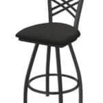 Catalina 30-Inch Bar Stool with Pewter Finish and Canter Iron Seat 5 Catalina 30-Inch Bar Stool with Pewter Finish and Canter Iron Seat