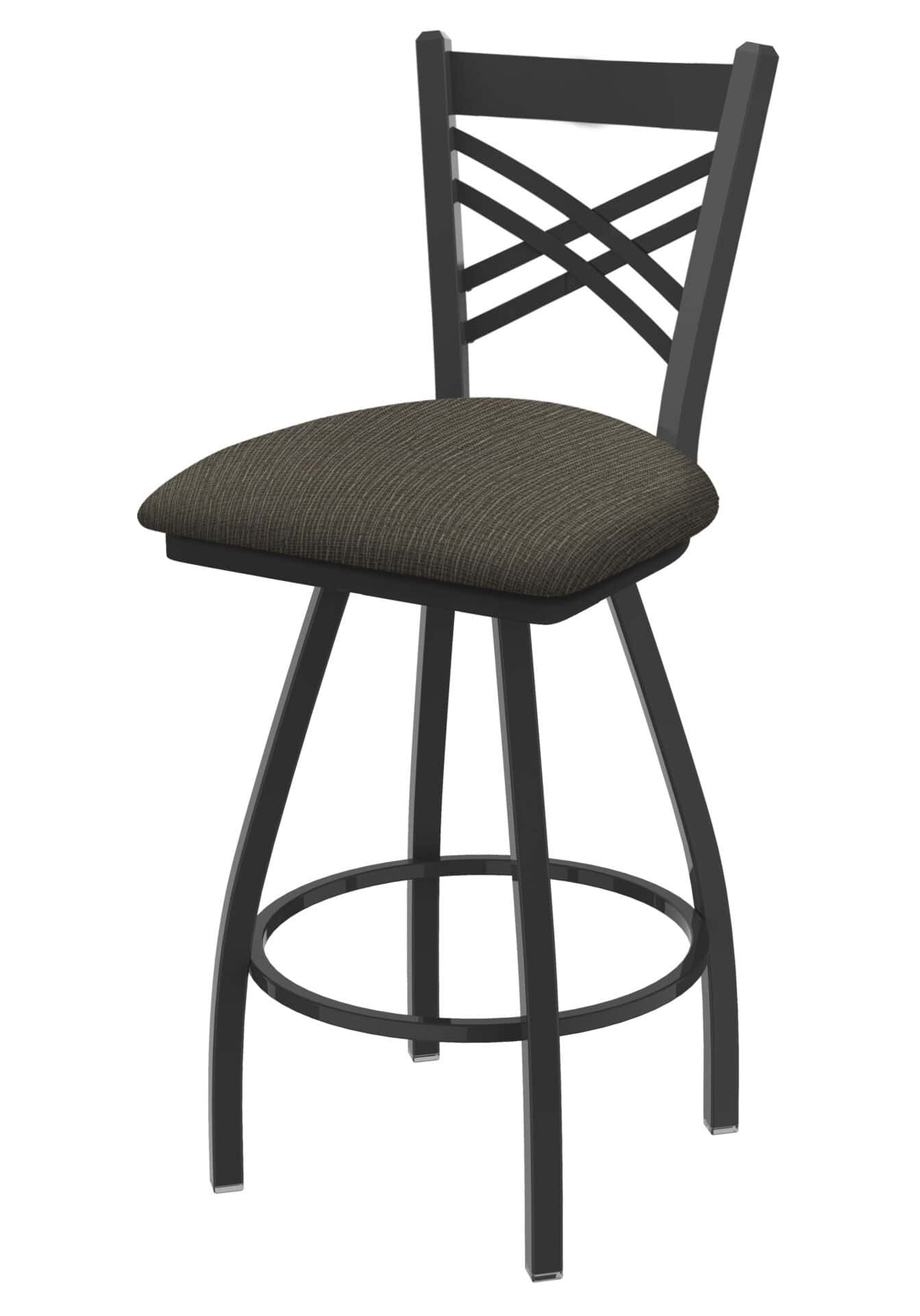 Catalina 36-Inch Extra-Tall Bar Stool with Pewter Finish and Graph Chalice Seat 1 Catalina 36-Inch Extra-Tall Bar Stool with Pewter Finish and Graph Chalice Seat
