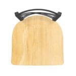 Catalina 36-Inch Extra-Tall Bar Stool with Pewter Finish and Natural Oak Seat 6 Catalina 36-Inch Extra-Tall Bar Stool with Pewter Finish and Natural Oak Seat