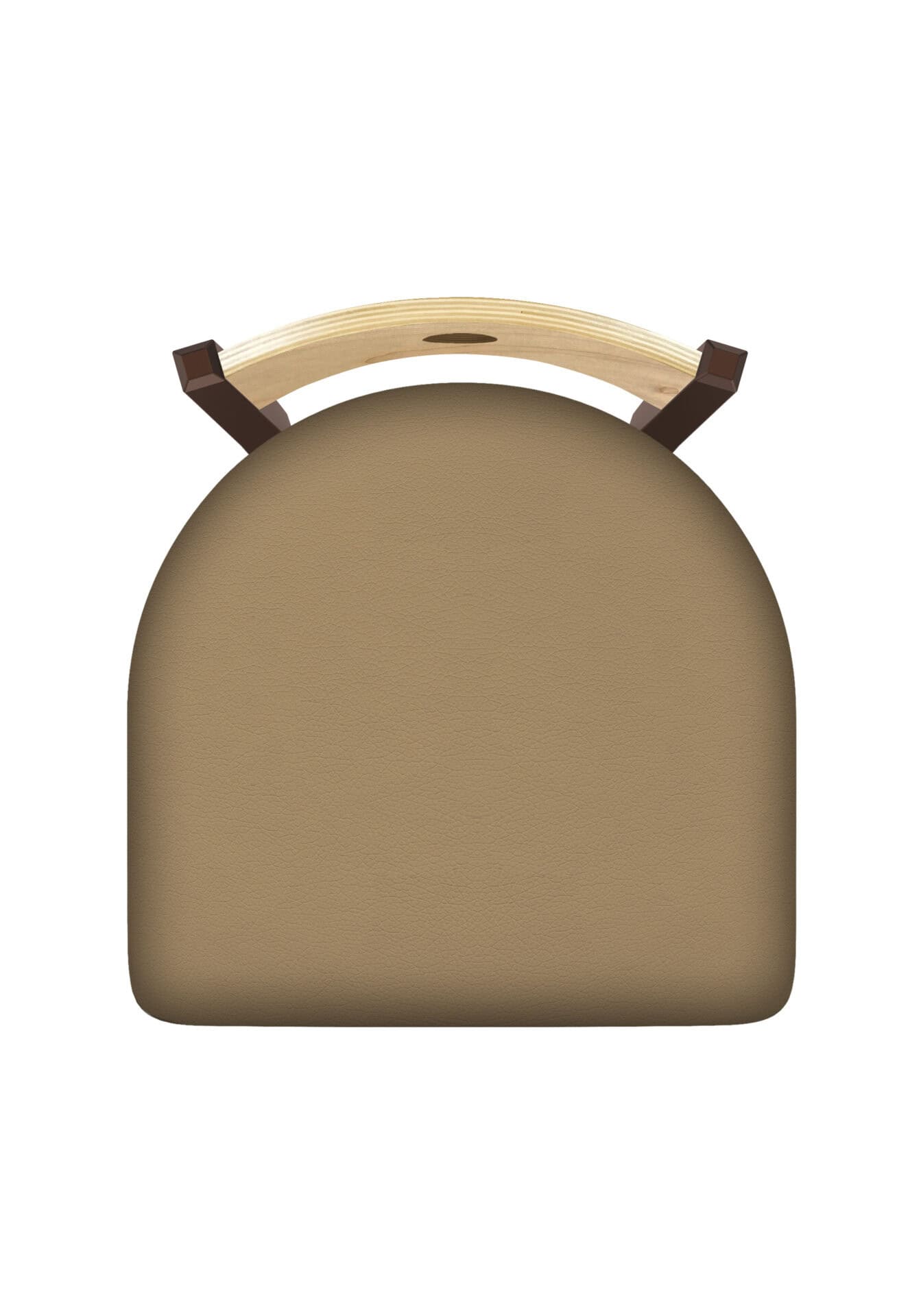 Voltaire 30-Inch Bar Stool with Bronze Finish, Natural Back, and Canter Sand Seat 2 Voltaire 30-Inch Bar Stool with Bronze Finish, Natural Back, and Canter Sand Seat - Image 2