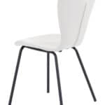 White Mid-Century Modern Faux Leather Dining Chair (Set of 2) 16 White Mid-Century Modern Faux Leather Dining Chair (Set of 2)