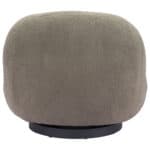 Olive Green Shearling Style Accent Chair with Powder Coated Steel Legs 14 Olive Green Shearling Style Accent Chair with Powder Coated Steel Legs